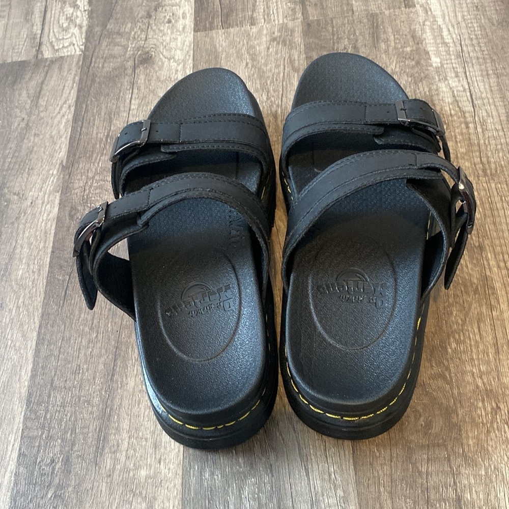 Dr. Martens Myles Slide Sandal - Black - Picture 3 of 5